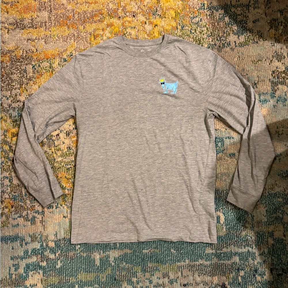 Gray Long Sleeve Women's Tee